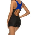 thumbnail image 6 of Womens Boyleg One Piece Swimsuits Bathing Suit with Shorts Competition Racerback Athletic Swimwear Teens Girl, 6 of 6