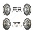 thumbnail image 1 of Transit Auto Front Rear Coated Disc Brake Rotors and Ceramic Pads Kit for Car 2002 Subaru Impreza WRX KGT-100921, 1 of 11