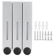 thumbnail image 2 of Shower Gel Dispenser,420MLx3 Wall Mounted Hand Shampoo Dispenser Wall Mounted Soap Dispenser Enhanced Features, 2 of 14