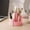 Pink, variant on Rotating Pen Holder for Desk, 360° Swivel Multi-Compartment Organizer, Lightweight Desktop Storage Caddy for Office Supplies, Makeup Brushes & Art Tools