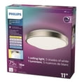 thumbnail image 3 of Plafonnier Philips Dimmable LED 11" 75W Plafonnier 5 couleurs changeantes, 3 of 5