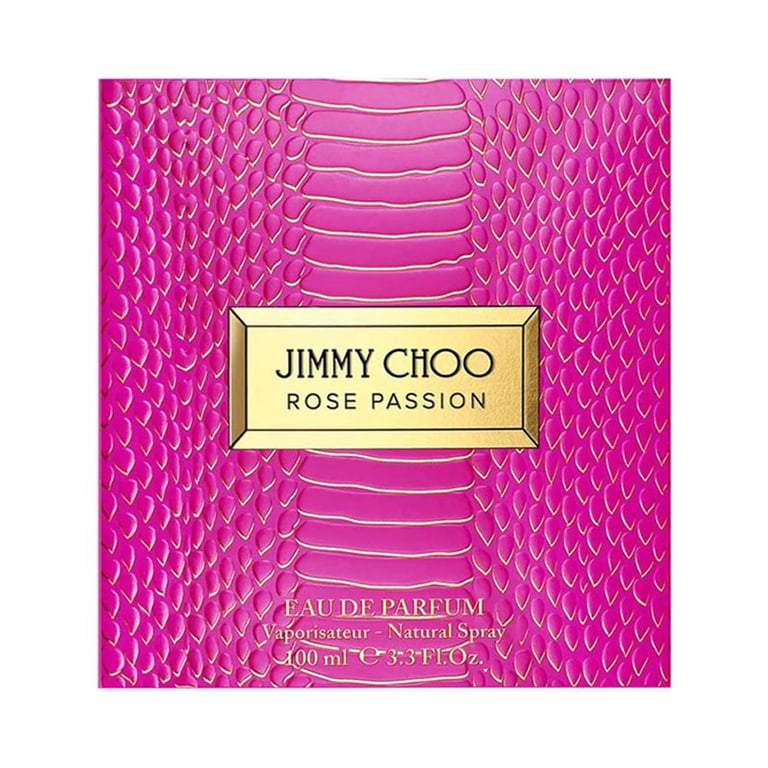 Jimmy Choo, Rose Passion Eau de Parfum Spray, 3.3 oz, Floral scent