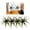 C, variant on 4Pcs Sea Urchin Soft Bait, Realistic Fuzzy Dice Fishing Lure, Floating TPR Swimbait with Reflective Stars, Plastic Baits for Bass Fishing,Drop Shot,Wacky Rig/Neko Rig & Finesse,Slow Sinking