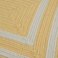 thumbnail image 2 of Colonial Mills 4' x 6' Sun Yellow Rectangular Modern Braided Area Throw Rug, 2 of 2