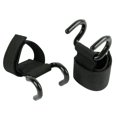 thumbnail image 4 of Paire de Crochets de Levage de Poids pour Gym, Sangles de Gants, Sangles de Poignet (Noir), 4 of 6