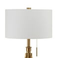 thumbnail image 3 of Furniture of America Coria Contemporary Metal 16" Table Lamp in Stained Gold, 3 of 3