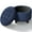 Blue, variant on OSM Ottoman,Round Leather Foot Rest Stool, Upholstered Small Ottoman Chair with Storage for Living Room & Bedroom, Decorative Home Furniture, White
