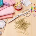 thumbnail image 4 of OULII 50Pack Badge Pin Metal Golden for Crafters and Everyday Use, 4 of 8