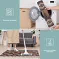 thumbnail image 6 of Brown Geometric and Bear Pattern Kitchen Rugs Sets Of 3,Kitchen Runner Rugs Non Skid Washable,Decorative Kitchen Floor Mats for Kitchen,Sink,Laundry,17"x30"+ 17"x47" + 17"x59", 6 of 6