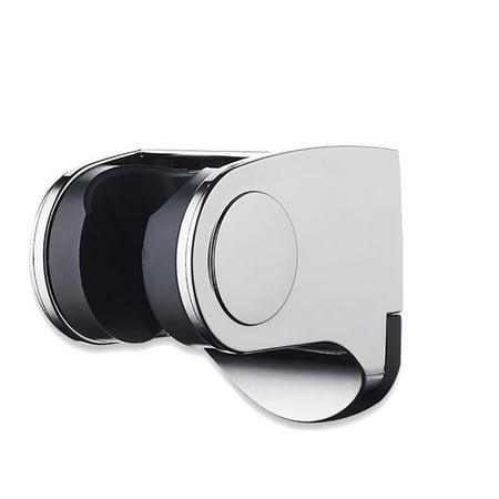 

Hesxuno Shower Head Handset Holder Chrome Bathroom Wall Mount Adjustable Bracket Lightning Deals of Today