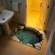 thumbnail image 3 of CREATITOY 3D Optical Illusion Entryway Mat Non-Slip Stain-Resistant Crystal Velvet Rug, 3 of 6