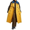 thumbnail image 2 of Aayomet Womens Coat Winter Coats for Women Warm Hooded Outerwear Solid Thick Padded Jacket Loose Oversized Hooded Coat,Yellow XL, 2 of 5