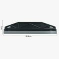 thumbnail image 2 of Paint Trim Guard for Skirting Board Stainless Steel Straight Edge Painters Tool Black, 2 of 9