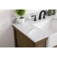 thumbnail image 4 of Elegant Kitchen and Bath 36 inch Single bathroom vanity in driftwood with backsplash, 4 of 8