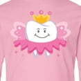 thumbnail image 4 of Inktastic Tooth Fairy Girls Pink Long Sleeve Youth T-Shirt, 4 of 5