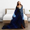 thumbnail image 5 of Uri University of Rhode Island Rams Fleece Blanket, Very Soft Microfiber Flannel Blanket for Couch Warm and Cozy for All Seasons, 5 of 8