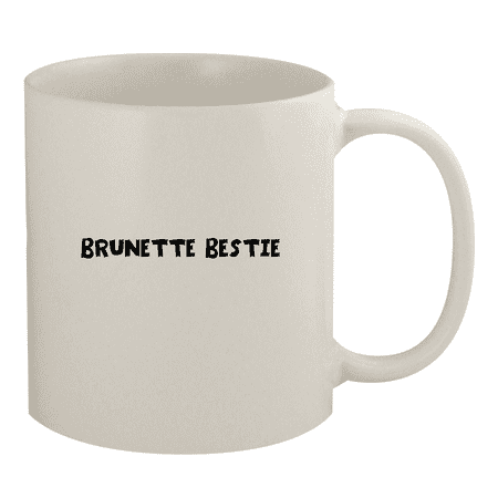 

Brunette Bestie - 11oz Ceramic White Coffee Mug