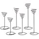 thumbnail image 1 of 6 Pcs Air Plant Stand Holder, 3 Sizes Black Iron Spiral Flower Stand, Air Plant Container Tillandsia Holder for Display Ormromra WMJ-0905, 1 of 1