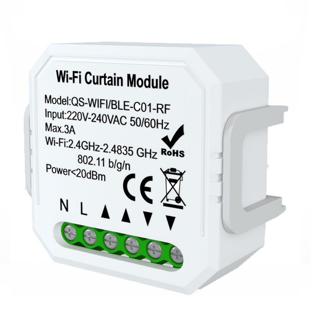 Tuya WiFi RF Módulo de modificación de interruptor de cortina inteligente Cortina inteligente