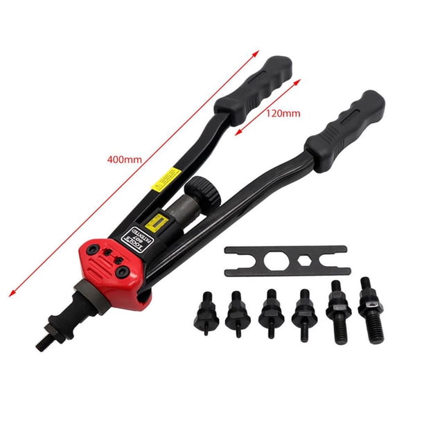 Bt-607 Heavy Duty Hand Rivet Nut Thread Setter Set Con Mandriles Manuales Inser Rivet Nut Tool Para Muebles De Bicicleta Moyic TO005090-00