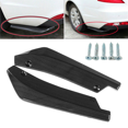 thumbnail image 6 of 4 x Car Carbon Fiber Rear Bumper Lip Diffuser Splitter Protector, 6 of 10