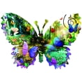 thumbnail image 2 of SUNSOUT INC - Forest Butterfly - 1000 pc Special Shape Jigsaw Puzzle by Artist: Alixandra Mullins - Finished Size 25" x 35" - MPN# 96024, 2 of 5