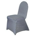 thumbnail image 6 of Efavormart 50 PCS Black And White Checkered Stretchy Spandex Fitted Banquet Chair Cover Dinning Event Slipcover for Wedding Party Banquet Catering, 6 of 11