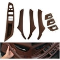 thumbnail image 1 of Car Door Handle Inner Door Panel Handle Pull Cover Set Window Switch Armrest Pane Fit For BMW 5 Series F10 F11 7PCS LHD 7Colors, 1 of 2
