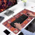 thumbnail image 2 of Long Mouse Pads for Desk,Happy Halloween Pattern Desk Mats on Top Of Desks, Desk Mouse Pad Extra Large with 3mm Non-Slip Base and Stitched Edge for Gaming,Office,Work,Home 31.5x15.7in, 2 of 5