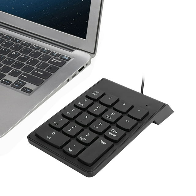 Teclado USB de 18 teclas teclado numérico Teclado USB Cableado Digital Mini Contabilidad financiera Numérico Expandir Teclado de número de escritorio ANGGREK Otros