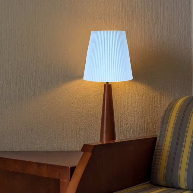 HEALEEP Bedside Lamp Shade Lampshade Blue Cloth 1Pcs Simple Minimalist Bedroom