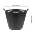 Tingshir Heavy Duty Cement Bucket Plasterer Mixing Bucket Cement Bucket
