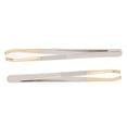 thumbnail image 4 of YAHHU Premium 2pcs Eyebrow Tweezers for Women Precision Slant Tip Tweezers Daily Beauty Tools for Ingrown Hair Eyebrows Facial Hair Stainless Steel Professional Grooming Kit (10 inches / 25.4 cm), 4 of 9