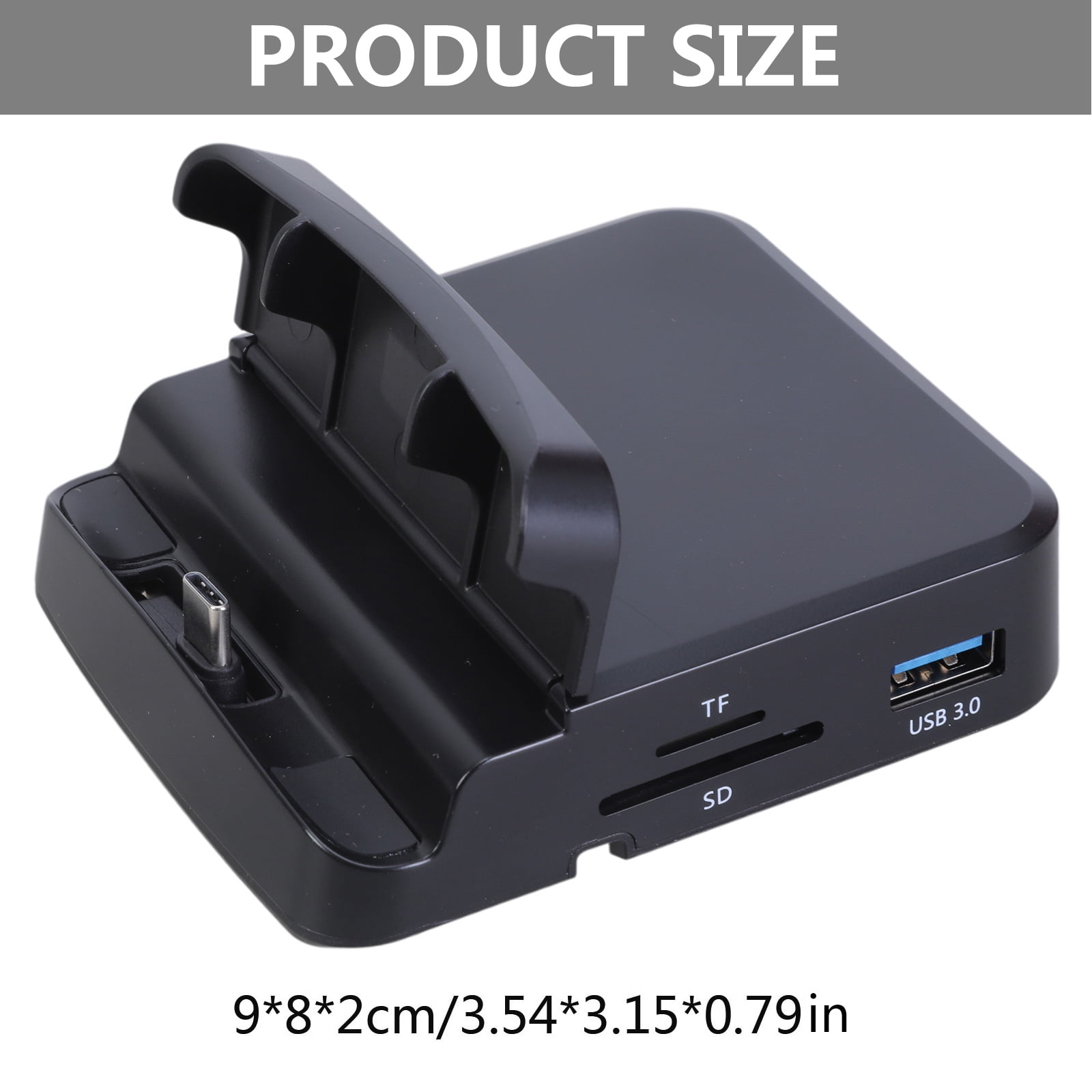 Multifunction Type-C HUB Dockstation for Cellphone Tablet Docking Station USB Port TF Card Reader Phone Stand