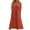 Red, variant on Guieoi Womens Dresses Plus Size Short Sleeve Lapel-collar Half-buttoned Loose Casual Solid-color Pocket Dress Blue XXXL