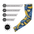 thumbnail image 5 of Flowers Birds Bananas Gardening Sleeves UV Sun Protection Cooling Arm Sleeves Anti-Scratch Farmers Sleeves for Women Men, 5 of 7