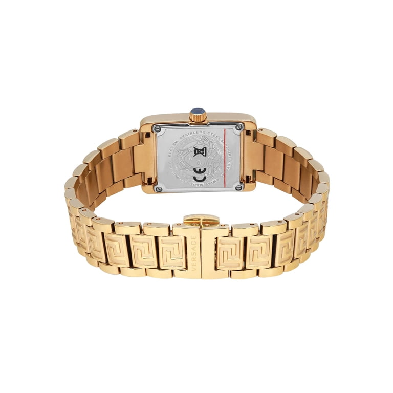 Versace Tonneau Yellow Gold Stainless Steel Quartz Ladies Watch VE1C00318 Versace Tonneau Gold-Plated Ladies Watch VE1C00318, Swiss  main image 4