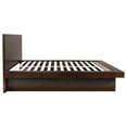 thumbnail image 6 of Jessica Wood Eastern King LED Panel Bed Cappuccino, 6 of 7