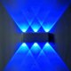thumbnail image 5 of Ounissouiy Lámpara LED inteligente acrílica a prueba de polvo para interiores, lámparas de noche impermeables, luces montadas en la pared Iluminación y accesorios Azul 6W, 5 of 6