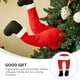 thumbnail image 5 of 2 unids Piernas de Papá Noel Vivid Xmas Santa Claus Piernas falsas Decoración de Navidad, 5 of 5