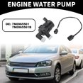 thumbnail image 2 of Bomba de agua de refrigerante auxiliar Unique Bargains para Audi A3 2004-2012 No.7N0965561/7N0965561B con adaptador de cable, 2 of 6