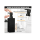 thumbnail image 4 of Dispensador De Baño Jabon 350ml Negro Vidrio Esmerilado Xtellar Gris, 4 of 4
