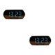 thumbnail image 1 of Naiovety Despertador LED Espejo Relojes Electrónico Snooze Hora Fecha USB multifunción con pantalla de temperatura Lámpara de moda Type1 NO1, 1 of 6