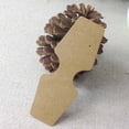 thumbnail image 4 of Tarjetas de Exhibición: Paquete de 100 Tarjetas de Exhibición de Joyería, Tarjetero de Joyería para Elásticos para El Cabello, Collares, Pulseras, Are C Gloria Tarjeta plegable para collar, 4 of 6