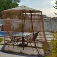 thumbnail image 6 of AYktou Mosquito Net,Mosquito Netting for Patio,Double-Sided Umbrella Netting for Outdoor Umbrellas with Double Zipper Door and Adjustable Rope(a Mosquito Net), 6 of 6