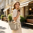 thumbnail image 4 of Fmbmuo Natural Handwoven Straw Tote Bag for Women Large Capacity, Boho Woven Rattan Bag Handmade Shoulder Handbag, 4 of 4