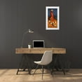 thumbnail image 3 of Remington, Frederic 11x18 White Modern Wood Framed Museum Art Print Titled - Conjuring Back the Buffalo, 3 of 4