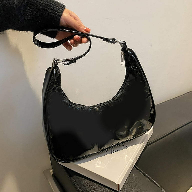Shoulder Bag Crescent Handbag, Leather Armpit Bag, Shoulder Bag For Women  Vintage Bag, Business Bag Leisure Bag (Beige): Handbags