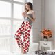 thumbnail image 5 of Balery Cartoon Ladybug Pantalones de pijama para mujer, pijamas ultraligeros, pantalones de estar por casa-X-Large, 5 of 6