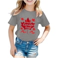 thumbnail image 1 of Birdeem Chemises pour Filles Chemises pour Enfants T-Shirt Graphique à Manches Courtes Col Rond Crop Top pour Filles et Garçons de 3 à 14 Ans T-Shirt Tee, 1 of 9